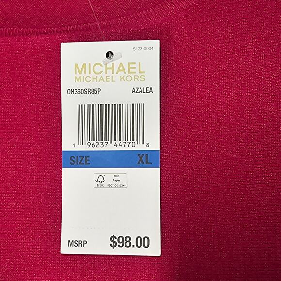 MICHAEL Michael Kors Azalea Oversized Sweater NWT Size XL - Picture 4 of 9